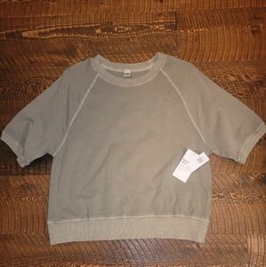 Old Navy short sleeve sweatshirt